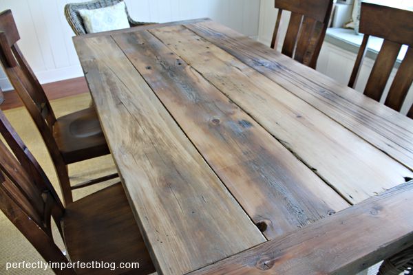 How To Build A Farm Table Top